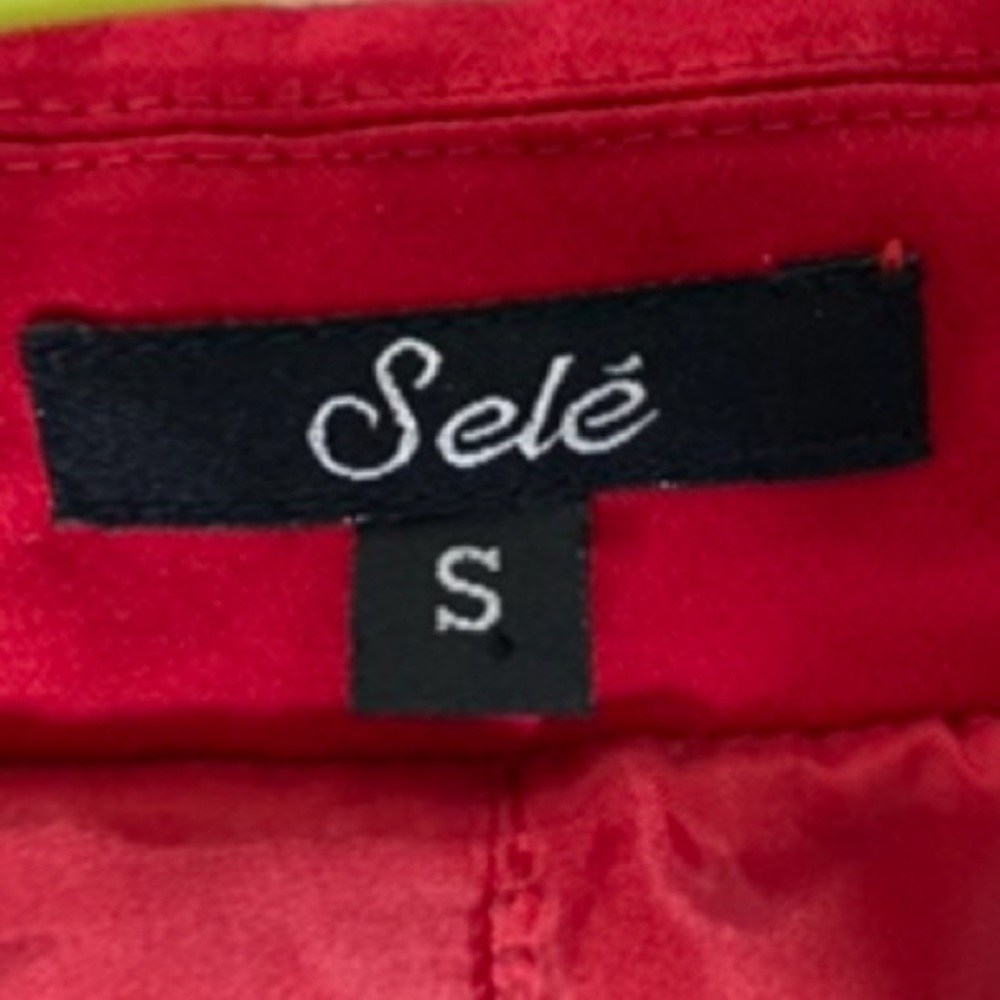 Sele red double breasted blazer - Picture 4 of 5
